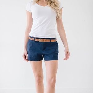 Navy sunrise shorts